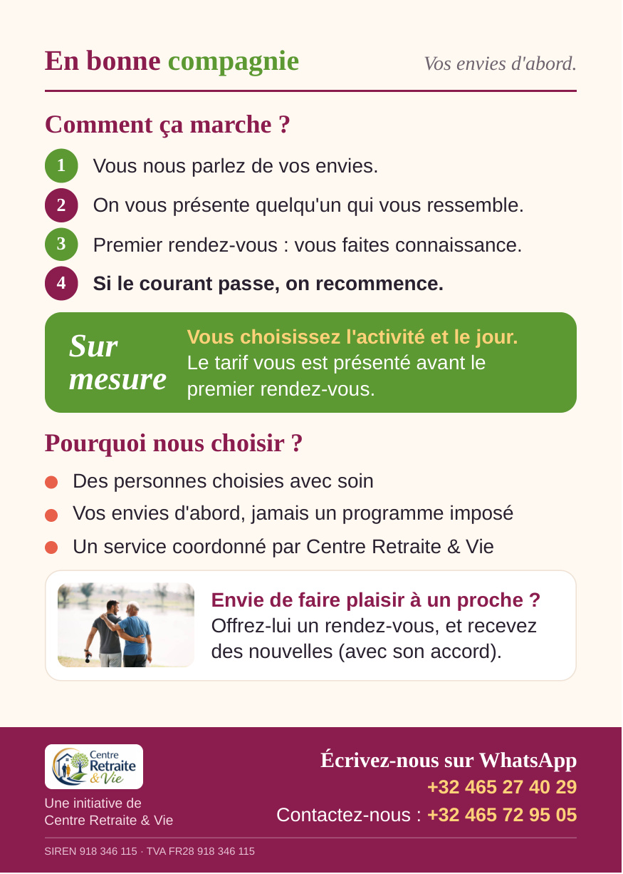 Flyer En bonne compagnie — page 2